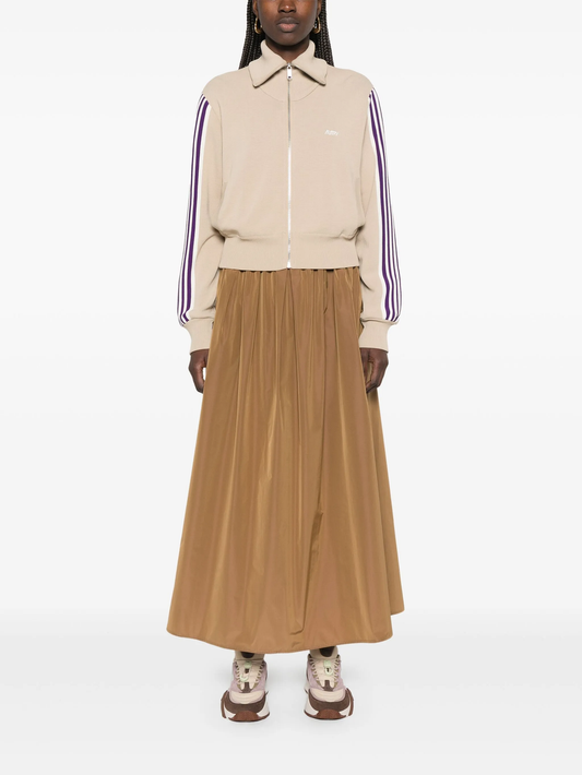 knitted track jacket