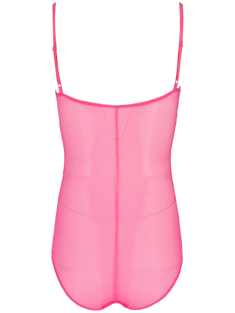 LAURA URBINATI Body lycra print pink