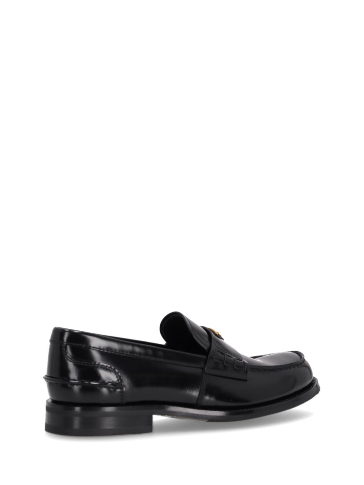 leather loafers