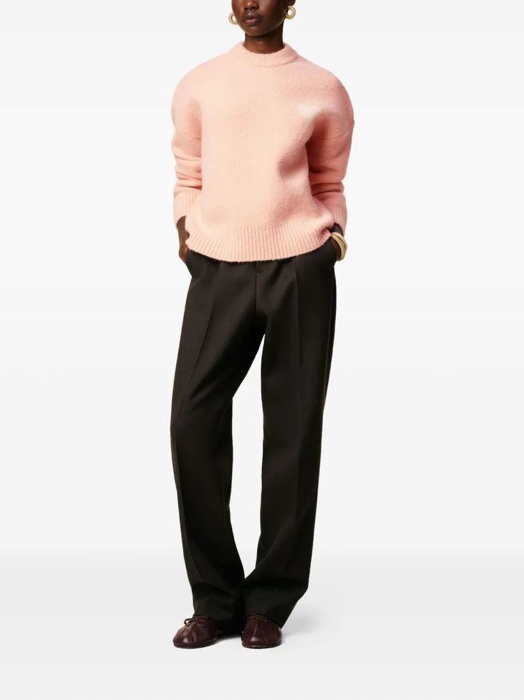PULL COL ROND AMI DE COEUR