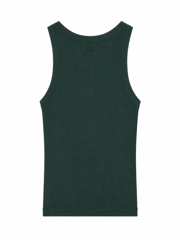 TANKTOP WITH CONTRASTED AMI DE COEUR
