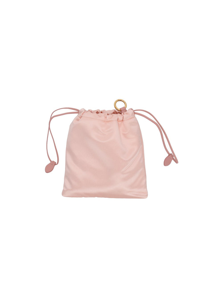 satin makeup bag