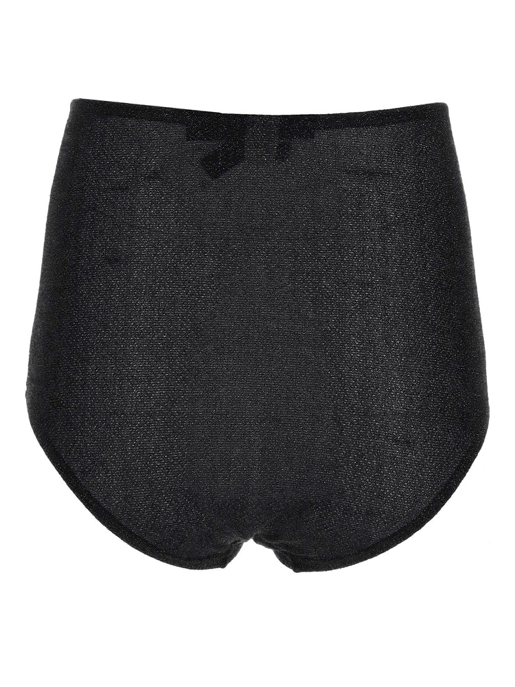 LAURA URBINATI Slip alto nero