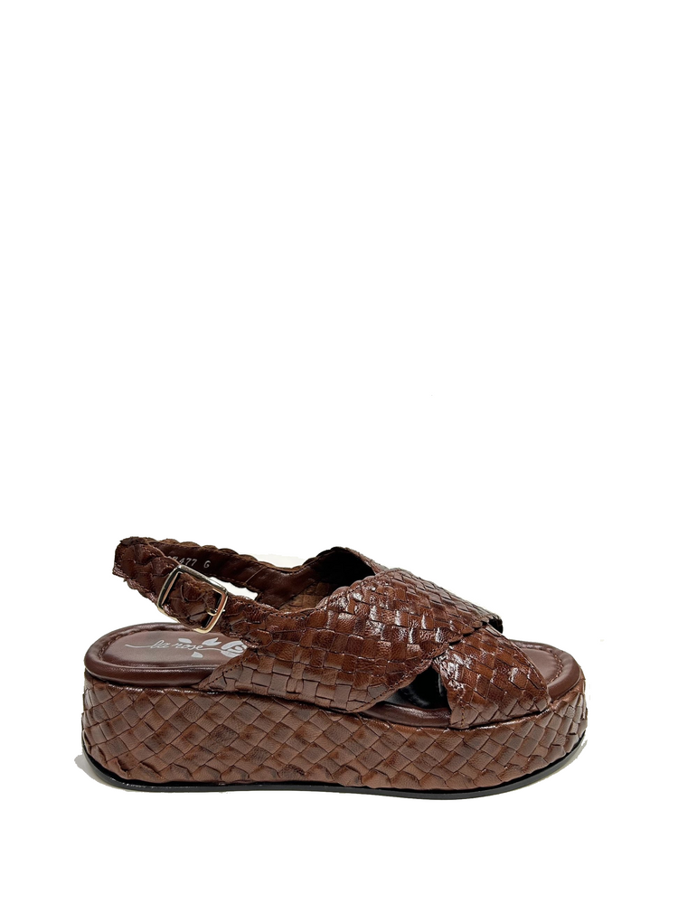 Maui platform wooden sandal