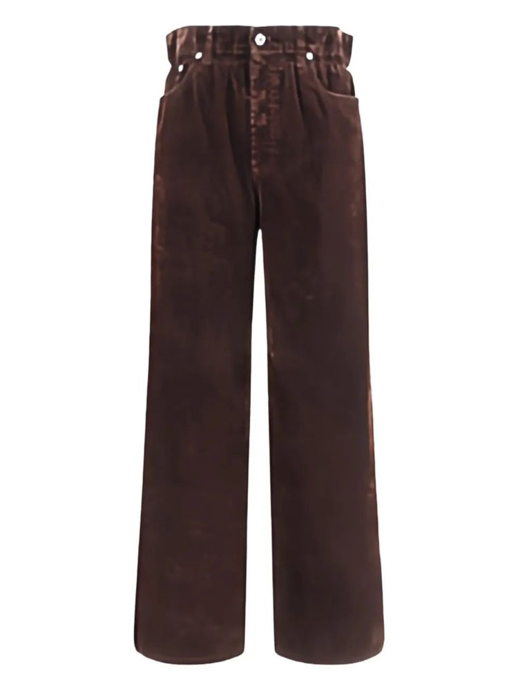 PANTALONI VELVET CHAMBRAY