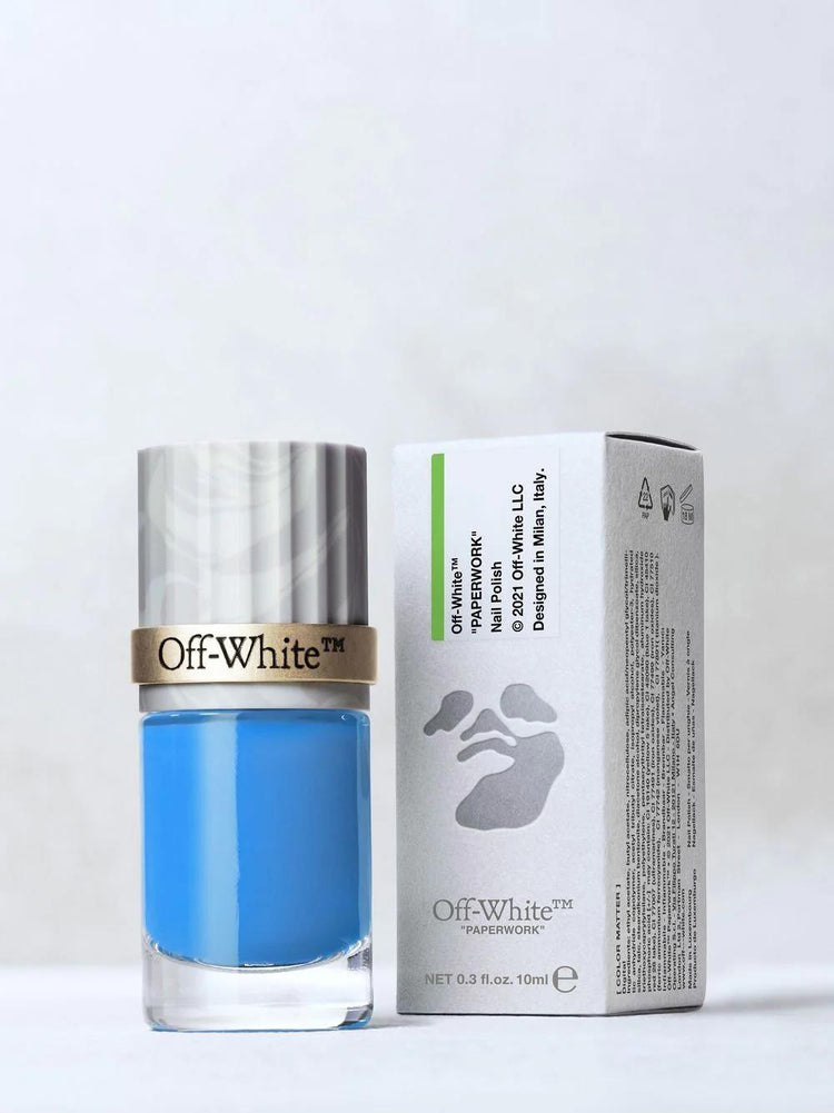 OFF-WHITE BEAUTY top coat nail polish