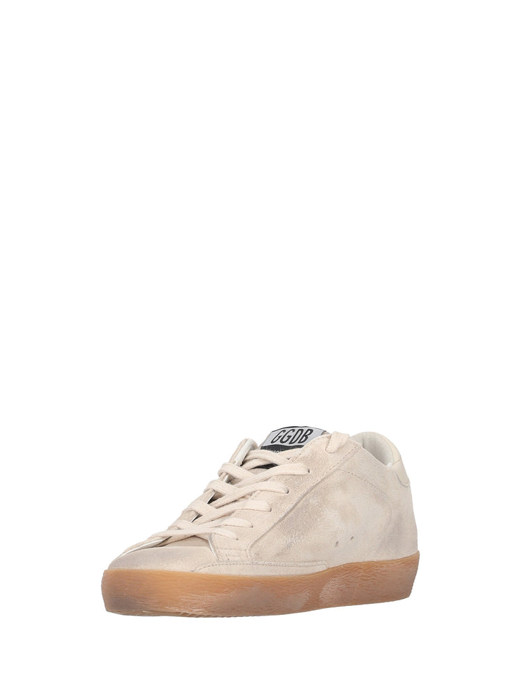 SUPER STAR SUEDE UPPER AND TOE HF TONGUE GLITTER STAR LEATHER HEEL