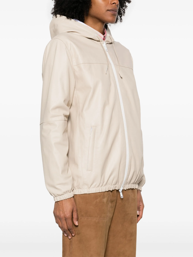 Mitra leather jacket