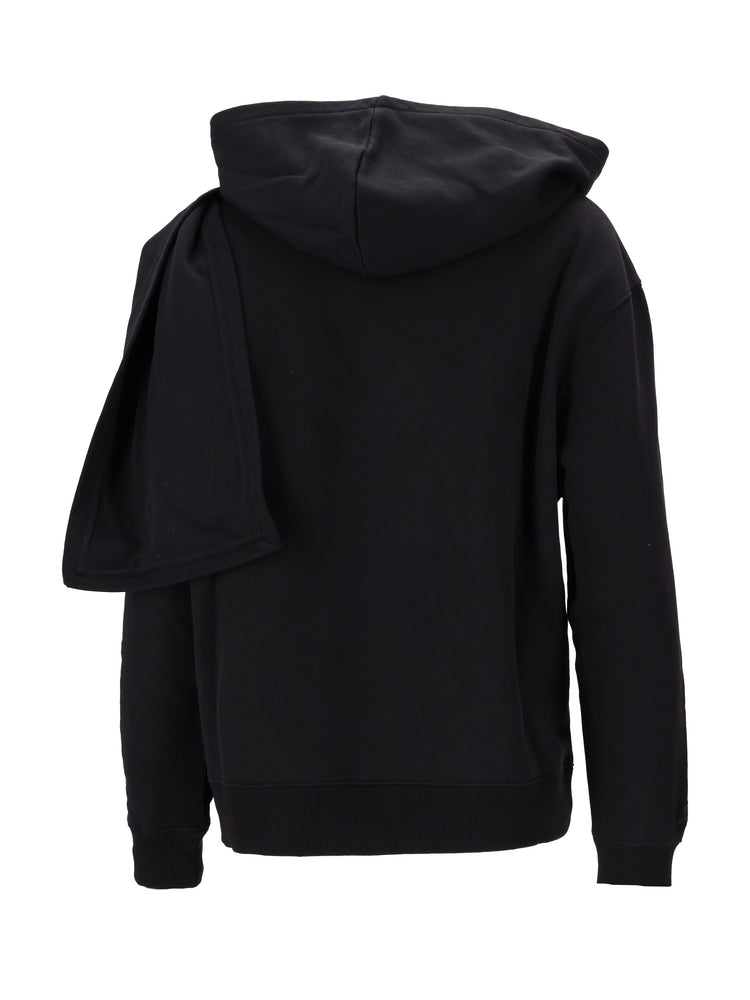 HOODIE SCARF EMBROIDERED