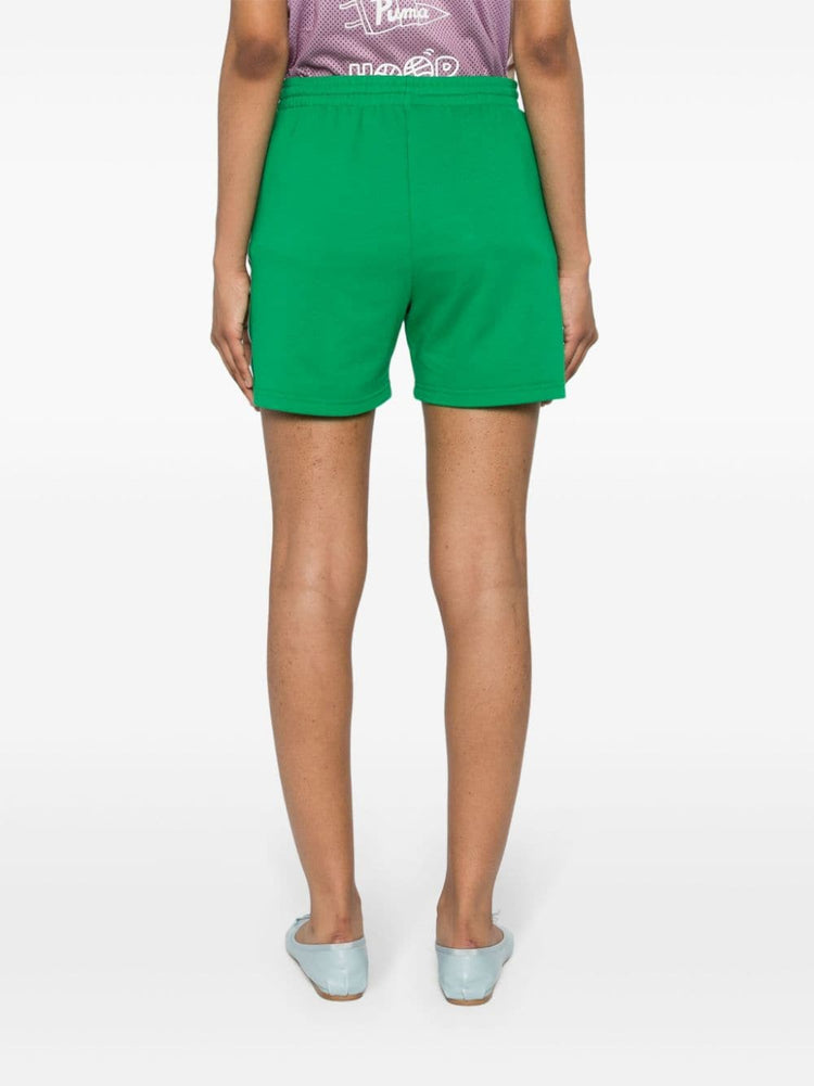 striped jersey shorts