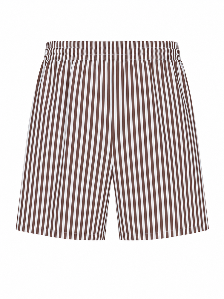 cotton buttoned shorts