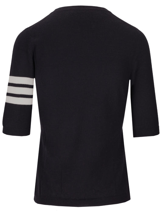 LA ROSE 3/4 merino wool knitwear