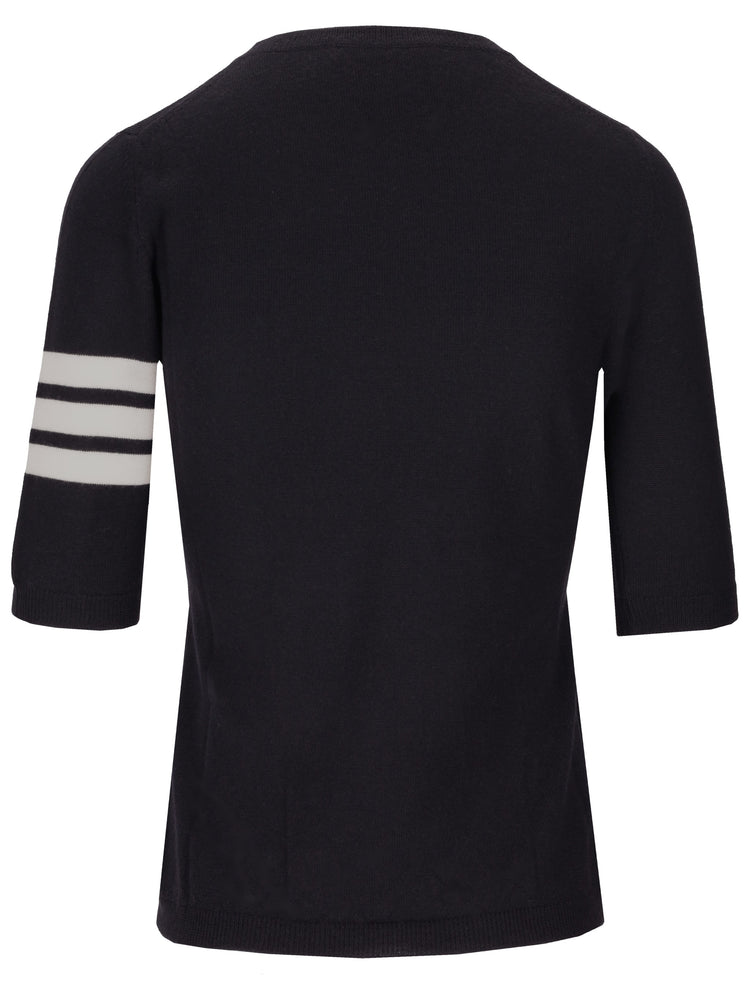 LA ROSE 3/4 merino wool knitwear