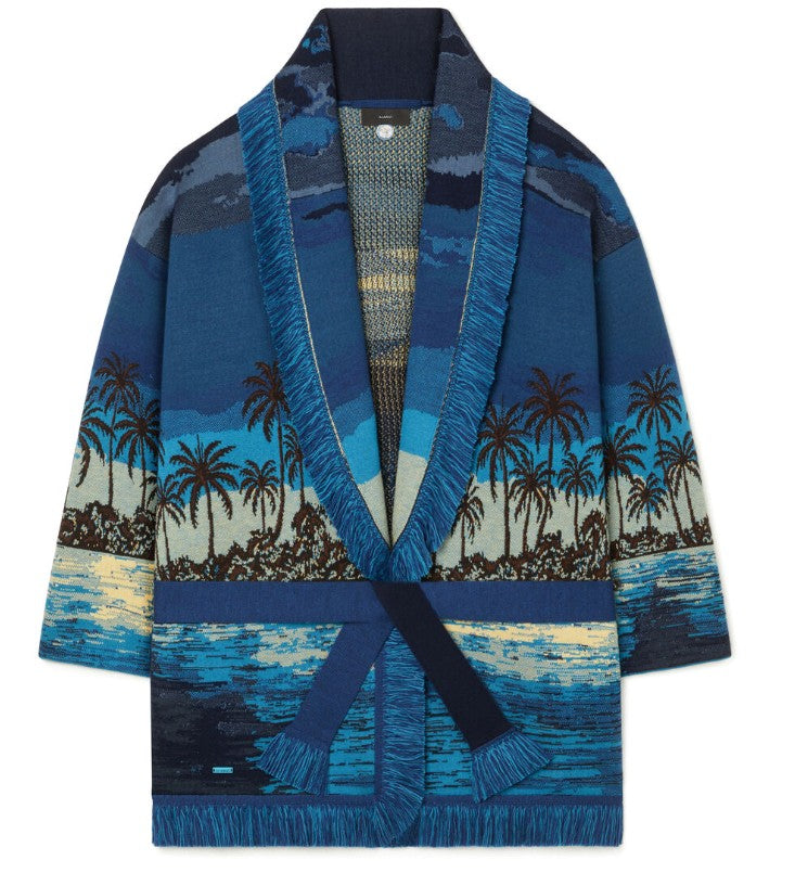 LOST IN THE BLUE CARDIGAN NAVY BLUE BLU