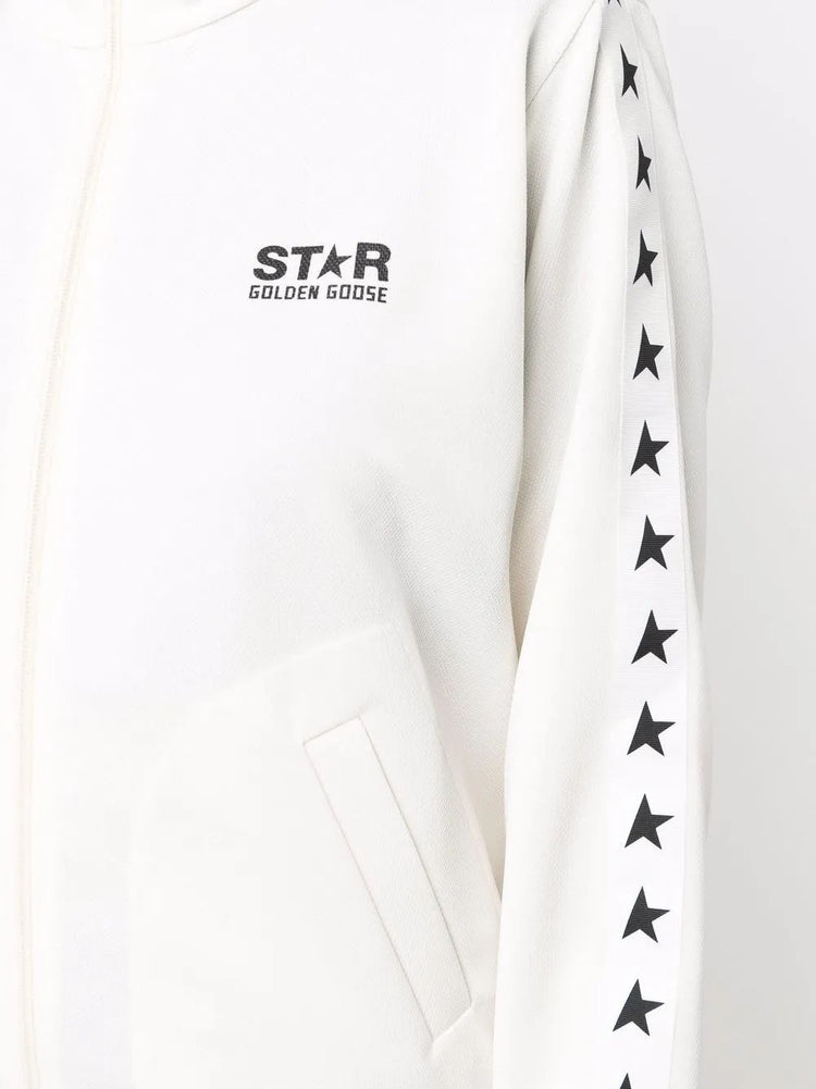 STAR/ W'S ZIPPED TRACK JACKET DENISE / TECHNICAL JERSEY/ LOGO STAR/ STRIP