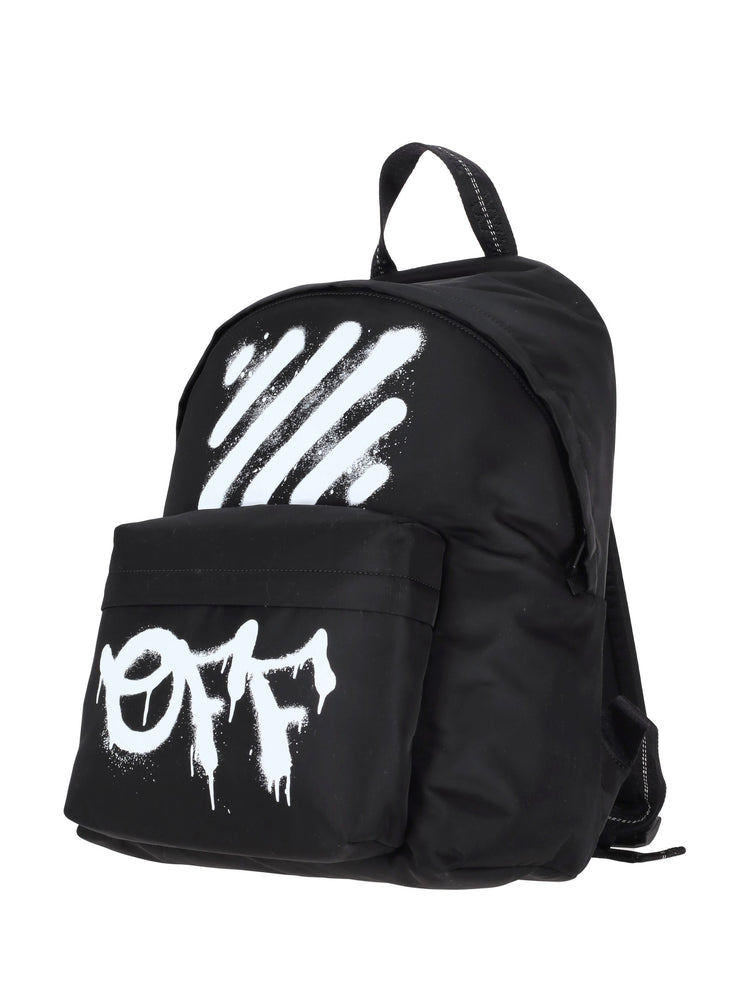 DIAG SPRAY BACKPACK BLACK - WHITE