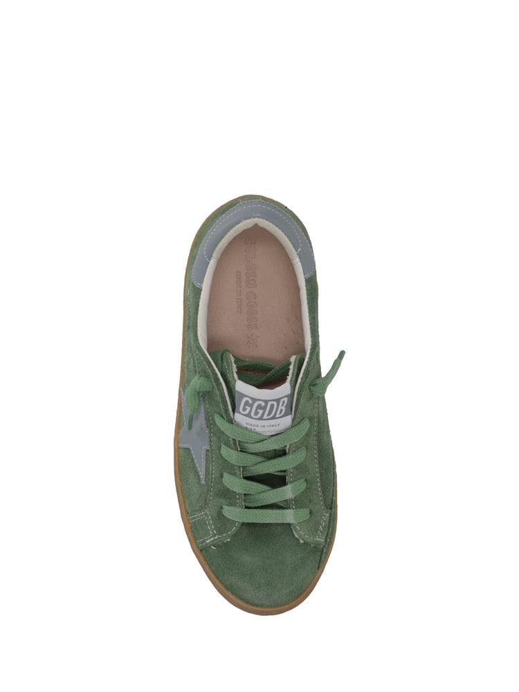 SUPER STAR SUEDE UPPER LEATHER STAR AND HEEL
