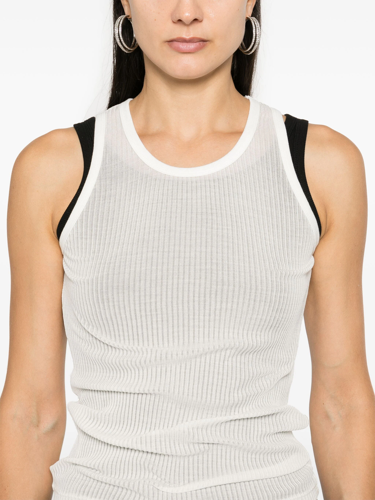silk tank top
