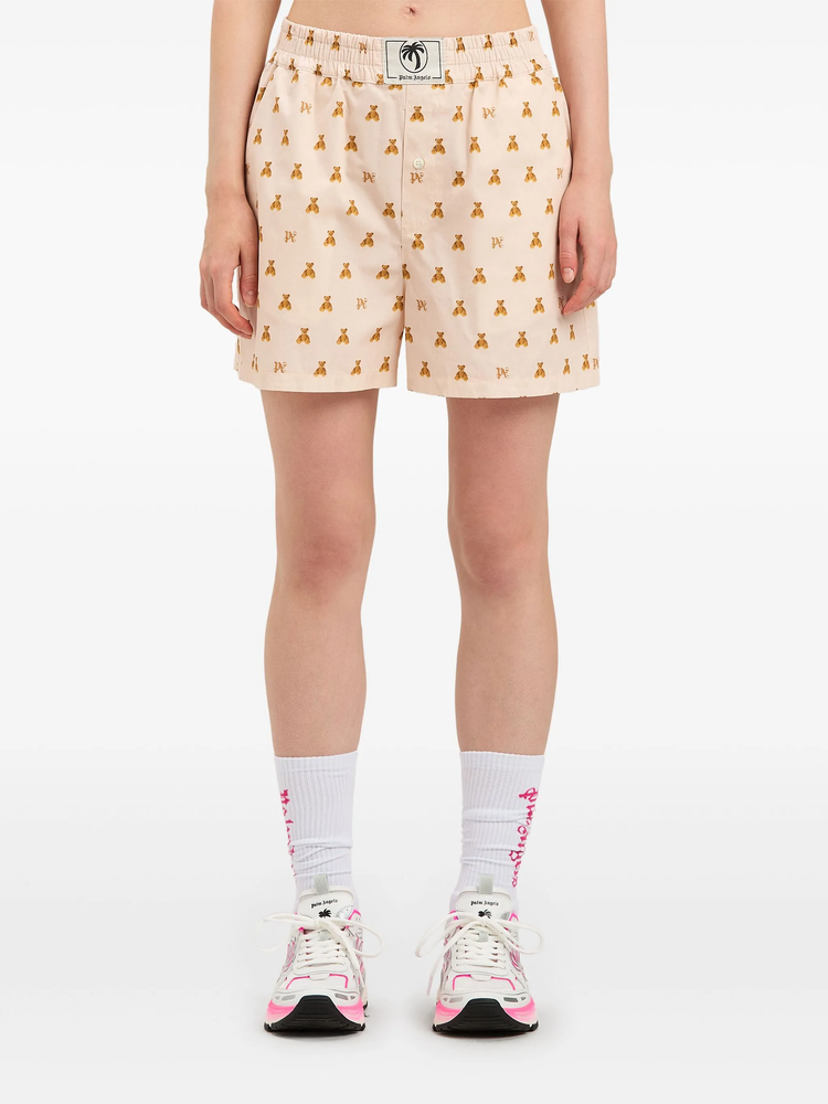 Mini Bear Monogram shorts