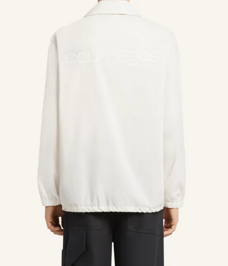 COACH JACKET SIGNATURE LOGO