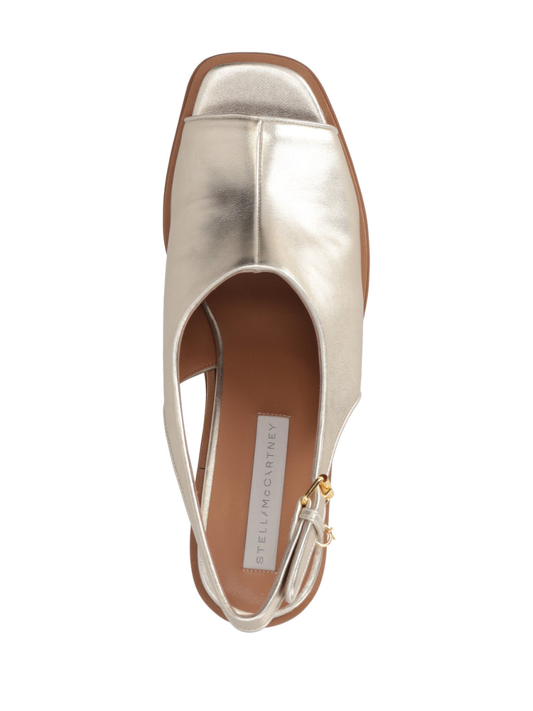 SNEAKELYSE SLINGBACK SANDAL 120 METALLIC ALTER MAT