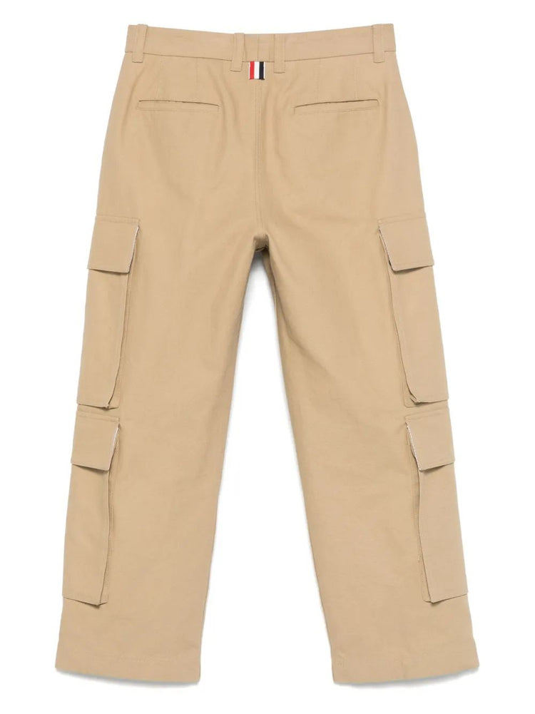 UTILITY CHINO CARGO TROUSER IN WASHED COTTON CANVAS