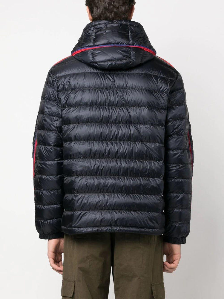 MONCLER Agout logo-patch puffer jacket