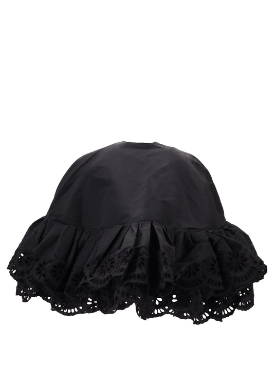 SHORT CAPE W/ EMBROIDERY