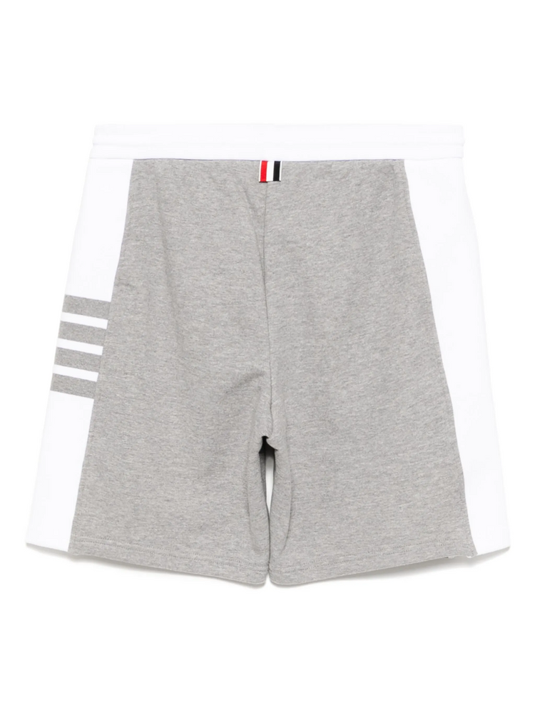 SWEAT SHORTS W/ ENGINEERED 4 BAR IN SOLID CLASSIC LOOPBACK JERSEY