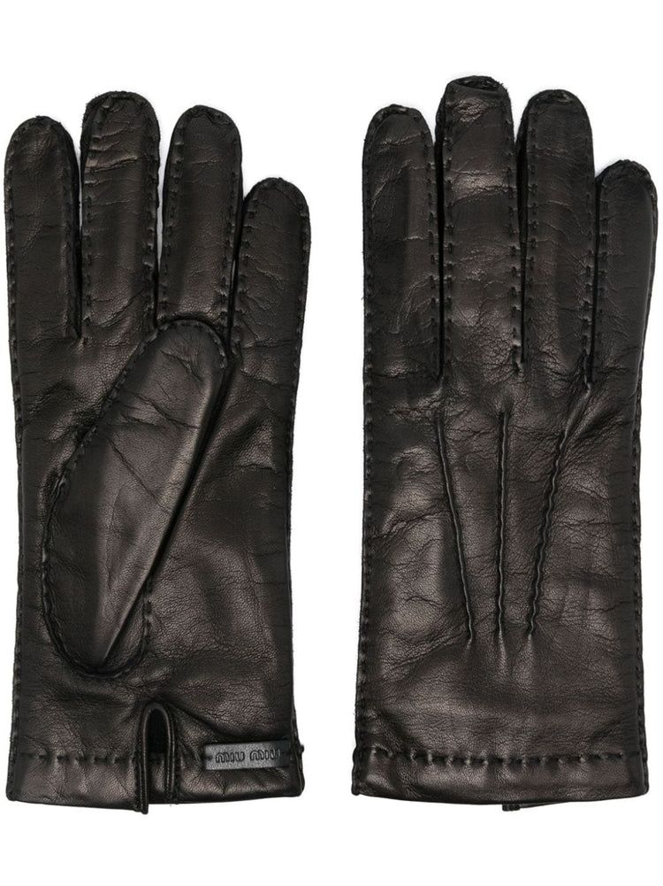 leather gloves