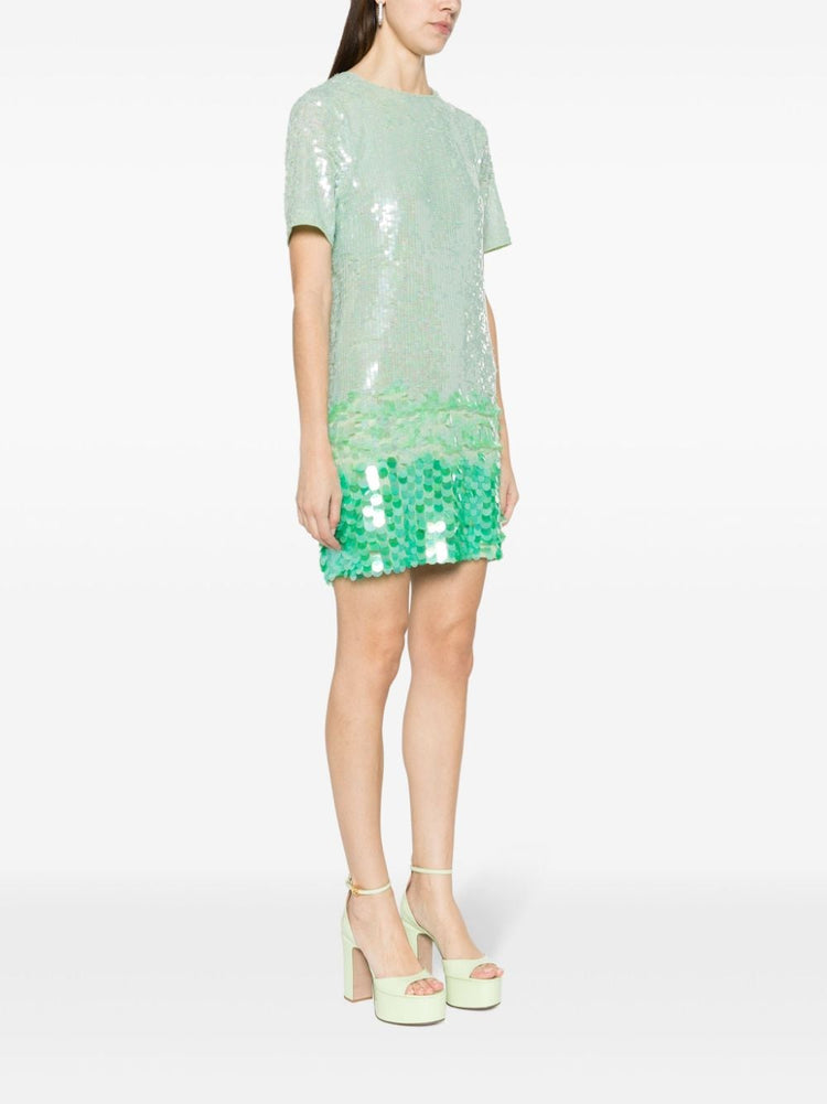 sequin mini dress