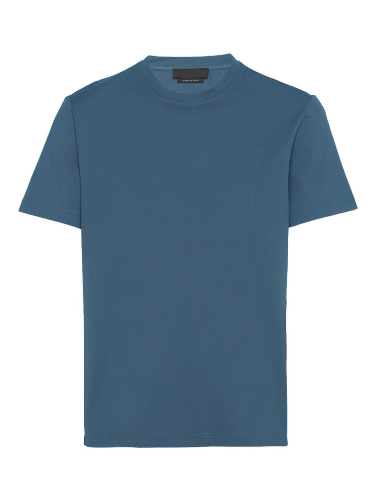 classic fitted t-shirt denim color