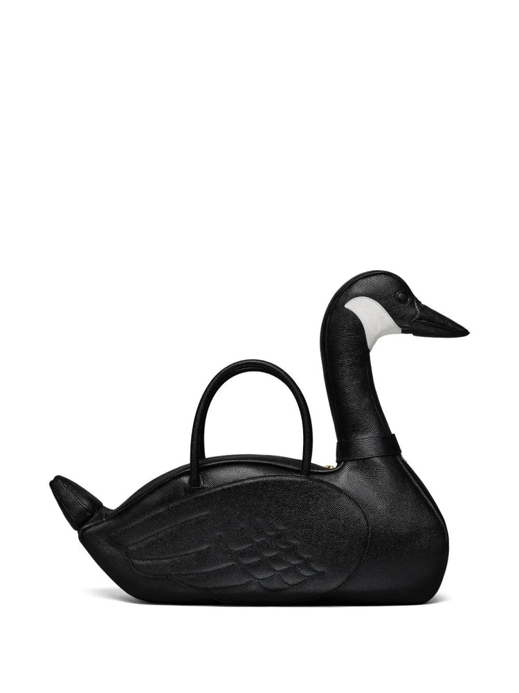 GOOSE BAG IN PEBBLE GRAIN LEATHER