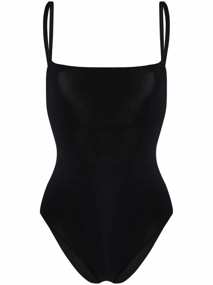 Tre square-neck slip-on one-piece