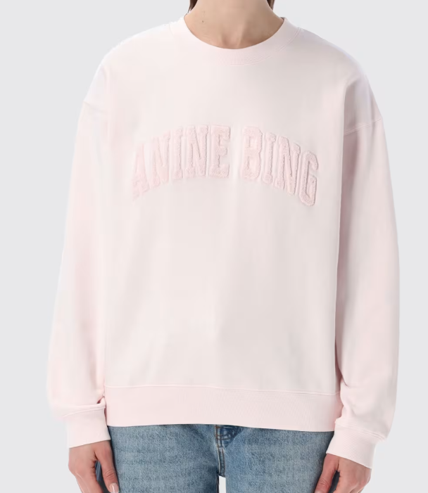 SPENCER SWEATSHIRT ANINE BING - POWDER PINK