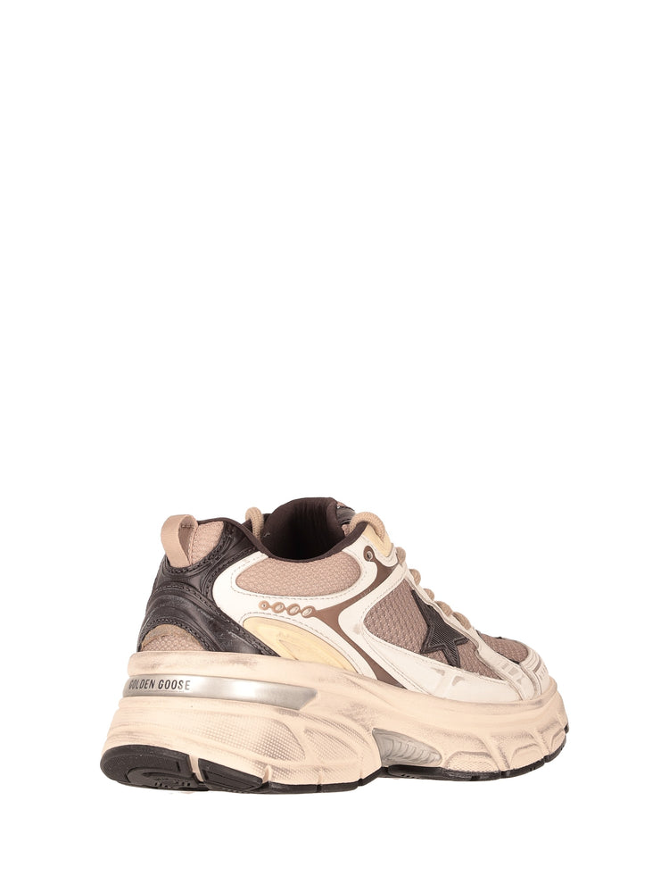 LIGHTSTAR MESH UPPER AND HEEL LEATHER TOE AND SPUR TPU STAR