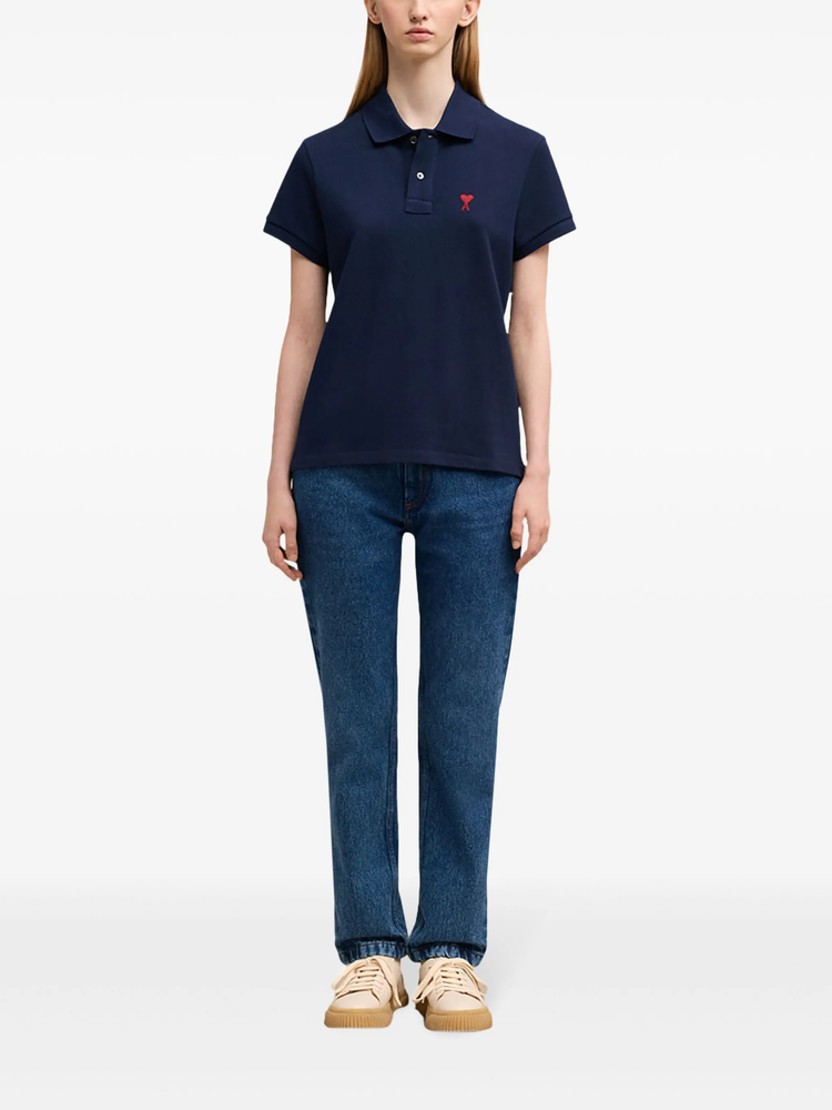 Ami De Coeur organic-cotton polo shirt