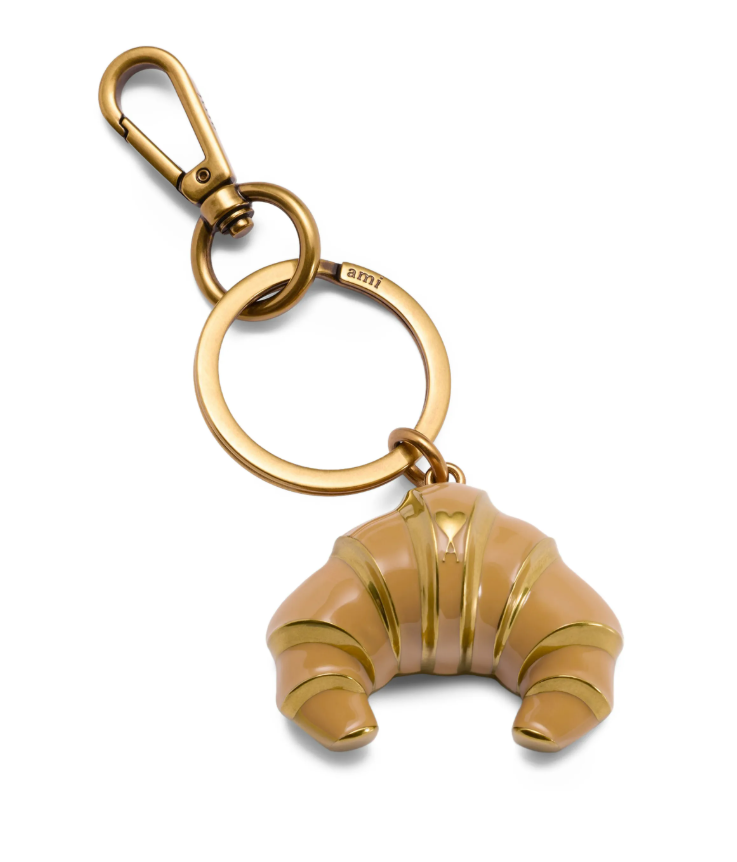 PORTE CLES CROISSANT AMI DE COEUR