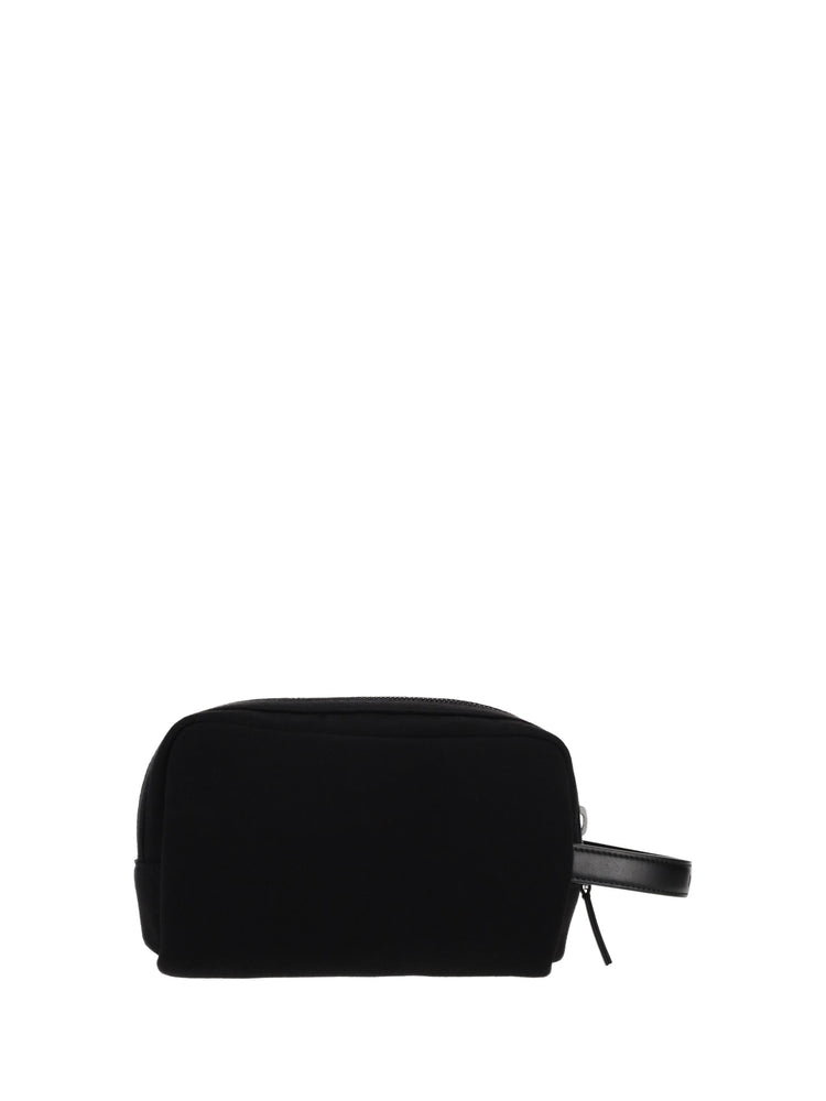 CLASSIC LOGO POUCH BLACK - OFF WHITE