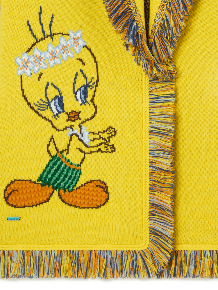 HULA TWEETY CARDIGAN YELLOW/MULTICOLOR