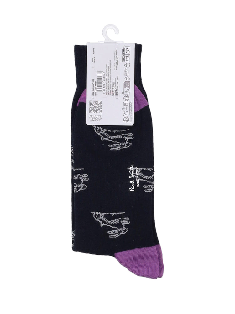 MEN SOCK LAZLO RABBIT
