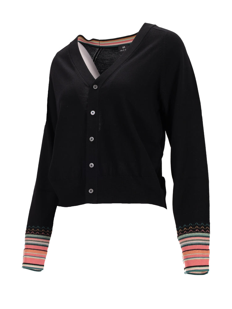 WOMENS KNITTED CARDIGAN BUTTON THRU