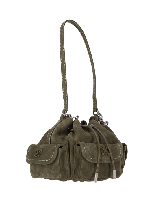 DUMBO.B BUCKET BAG SUEDE BEECH - NO COLO
