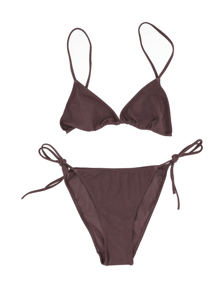self-tie mid-rise bikini