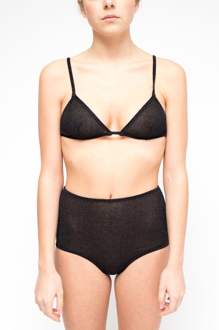 LAURA URBINATI Reggiseno triangolo nudo oro