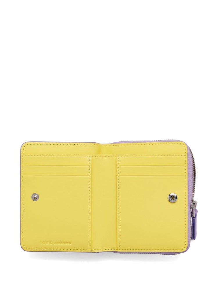The Leather Mini compact wallet