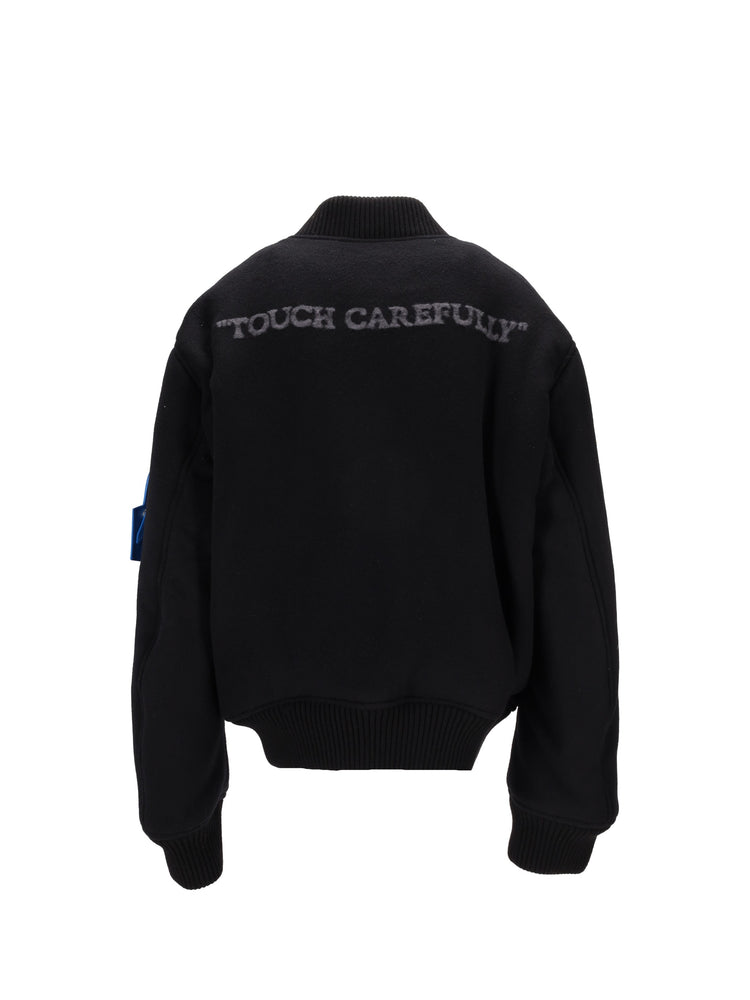 QUOTE WS BOMBER JKT BLACK - DARK GREY