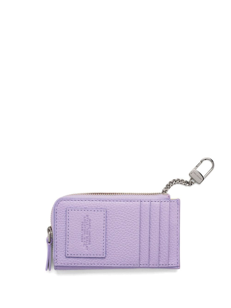 The Leather top zip multi wallet