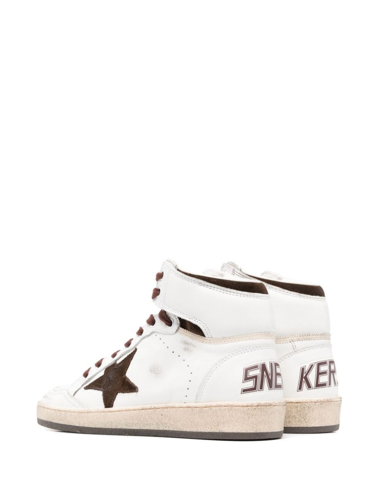SKY STAR NAPPA UPPER AND SPUR NYLON TONGUE SUEDE STAR
