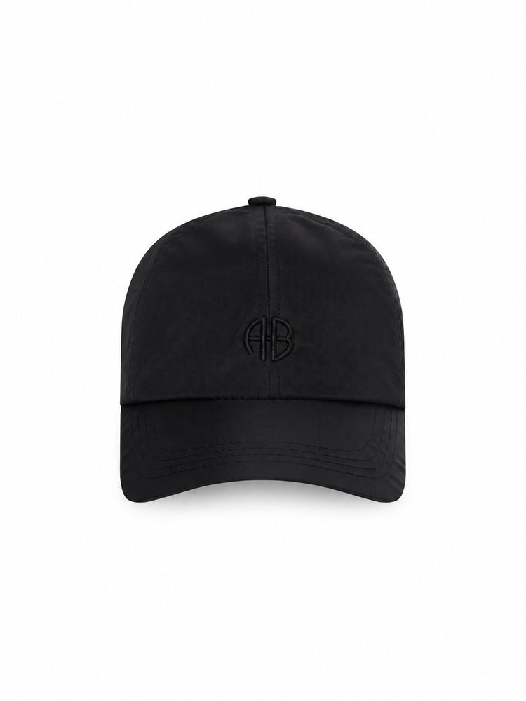 JEREMY BASEBALL CAP AB NYLON - BLACK